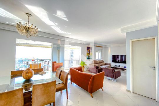 Sala de apartamento para alugar com 4 quartos, 138m² em Ipiranga, São Paulo