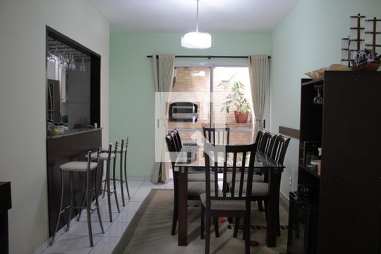 Sala de Jantar de casa de condomínio à venda com 3 quartos, 152m² em Vila Invernada, São Paulo