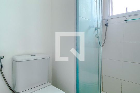 Banheiro de apartamento para alugar com 1 quarto, 36m² em Vila Mariana, São Paulo