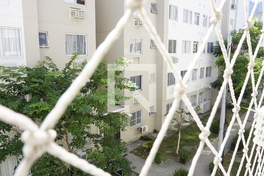 Vista da Sala de apartamento à venda com 2 quartos, 39m² em Gardênia Azul, Rio de Janeiro