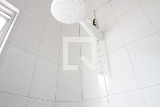 Detalhe do banheiro de apartamento à venda com 1 quarto, 28m² em Jardim Botânico, Rio de Janeiro