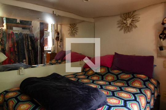 Detalhe do quarto de apartamento à venda com 1 quarto, 28m² em Jardim Botânico, Rio de Janeiro
