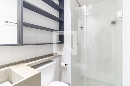 Banheiro de apartamento para alugar com 2 quartos, 37m² em Ipiranga, São Paulo