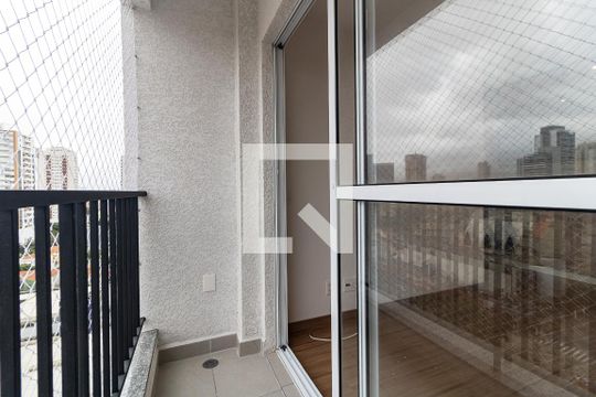Varanda da Sala de apartamento para alugar com 2 quartos, 37m² em Ipiranga, São Paulo