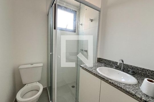 Banheiro de apartamento à venda com 2 quartos, 46m² em Vila da Saúde, São Paulo
