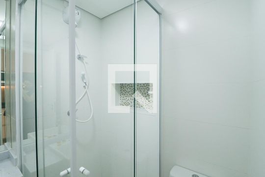 Banheiro de kitnet/studio à venda com 1 quarto, 22m² em Santana, São Paulo