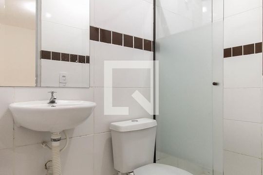 Banheiro de apartamento para alugar com 1 quarto, 25m² em Mooca, São Paulo