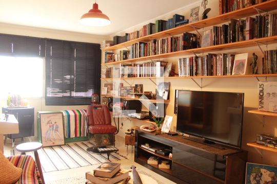 Sala de apartamento à venda com 2 quartos, 90m² em Perdizes, São Paulo