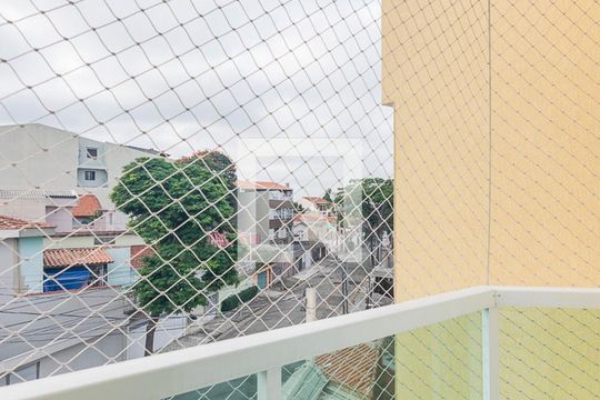 Varanda Quarto 1 de apartamento à venda com 2 quartos, 110m² em Vila Curuca, Santo André