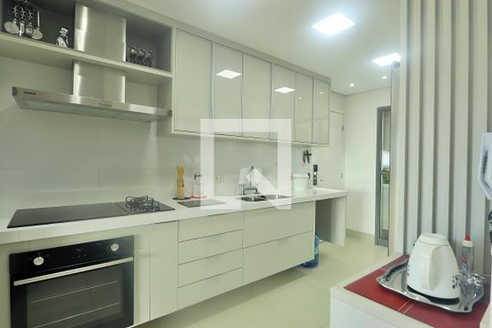 Cozinha de apartamento à venda com 3 quartos, 153m² em Jardim, Santo André