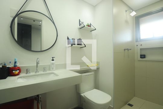 Suíte 1 - Banheiro do Quarto 1 de apartamento à venda com 3 quartos, 153m² em Jardim, Santo André