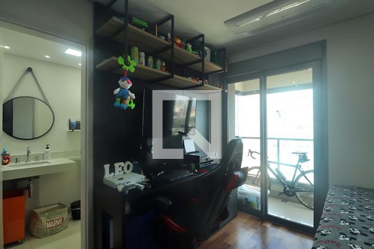 Suíte 1 - Quarto 1 de apartamento à venda com 3 quartos, 153m² em Jardim, Santo André