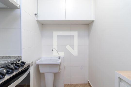 Área de Serviço de apartamento para alugar com 1 quarto, 35m² em Parada Inglesa, São Paulo