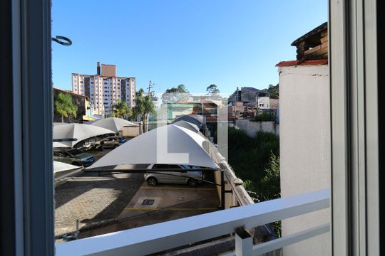 Vista da Suíte de apartamento à venda com 3 quartos, 180m² em Parque São Vicente, Mauá