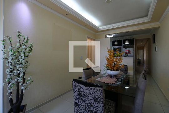 Sala de Jantar de apartamento à venda com 3 quartos, 180m² em Parque São Vicente, Mauá