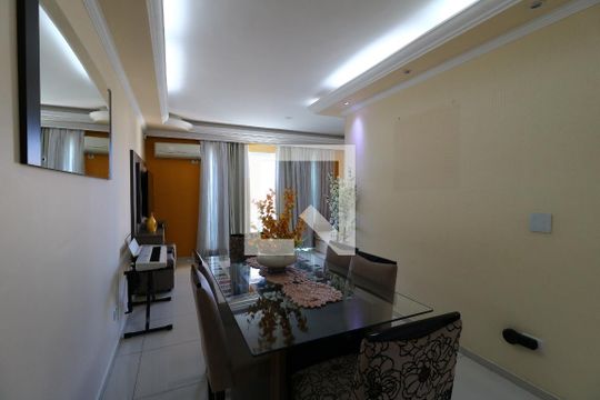 Sala de Jantar de apartamento à venda com 3 quartos, 180m² em Parque São Vicente, Mauá