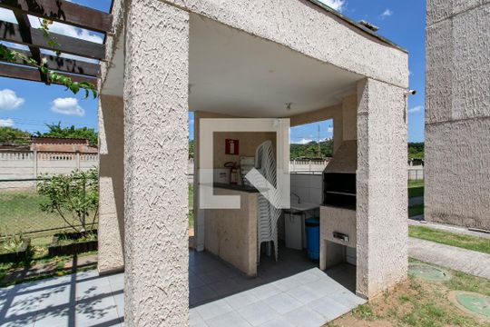 Área comum - Churrasqueira 2 de apartamento para alugar com 2 quartos, 43m² em São Gabriel, Belo Horizonte
