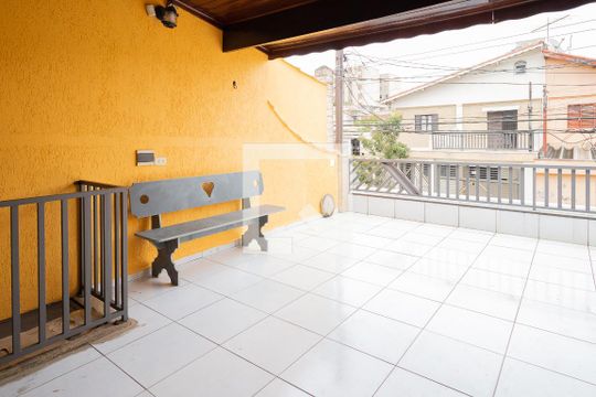 Sacada - Suíte  de casa de condomínio para alugar com 3 quartos, 100m² em Paulicéia, São Bernardo do Campo