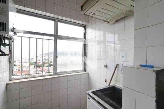 Área de serviço  de apartamento para alugar com 2 quartos, 42m² em Lins de Vasconcelos, Rio de Janeiro
