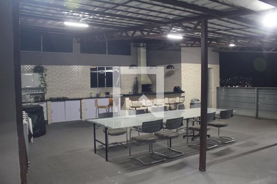 Área gourmet de casa à venda com 3 quartos, 320m² em Milionários, Belo Horizonte