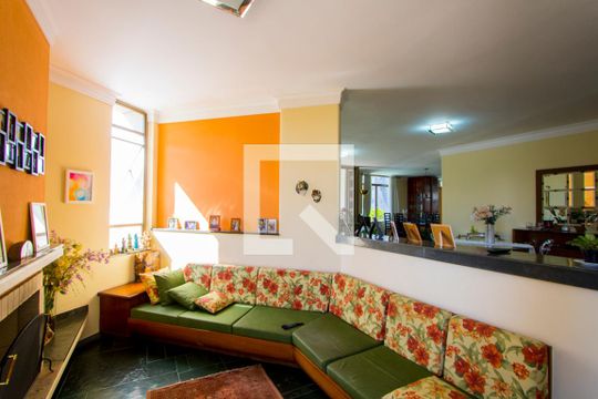 Sala de apartamento à venda com 4 quartos, 347m² em Vila Gilda, Santo André