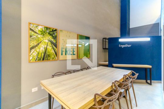 Coworking de kitnet/studio para alugar com 1 quarto, 33m² em Vila Buarque, São Paulo