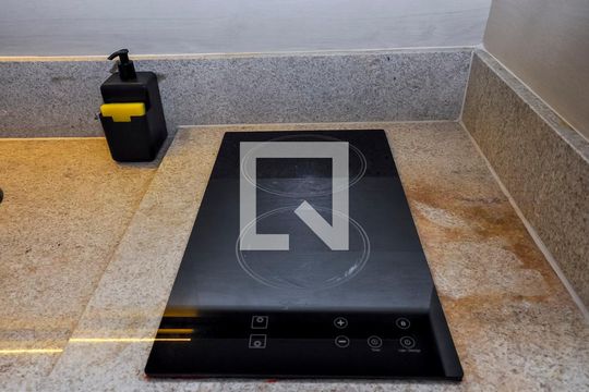 Cozinha de kitnet/studio à venda com 1 quarto, 36m² em Jardim Paulista, São Paulo