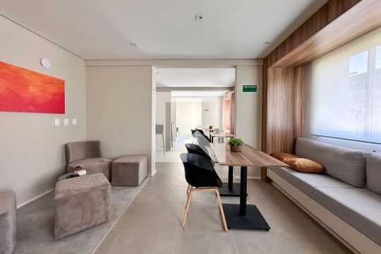 Área comum de apartamento à venda com 2 quartos, 38m² em Bom Retiro, São Paulo
