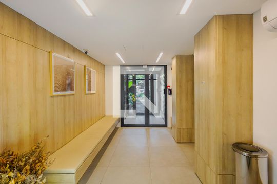 Hall social de apartamento à venda com 1 quarto, 51m² em Jardim Paulista, São Paulo