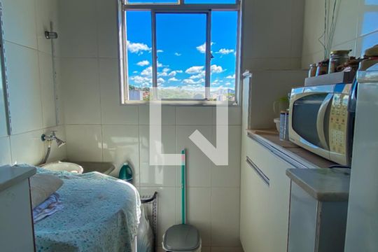 Área de Serviço de apartamento à venda com 3 quartos, 72m² em Ingá, Betim