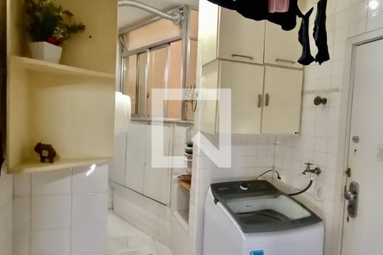 Área serviço de apartamento à venda com 3 quartos, 120m² em Copacabana, Rio de Janeiro