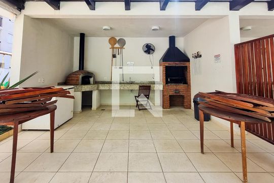 Área comum - Churrasqueira de apartamento à venda com 2 quartos, 64m² em Vila Andrade, São Paulo