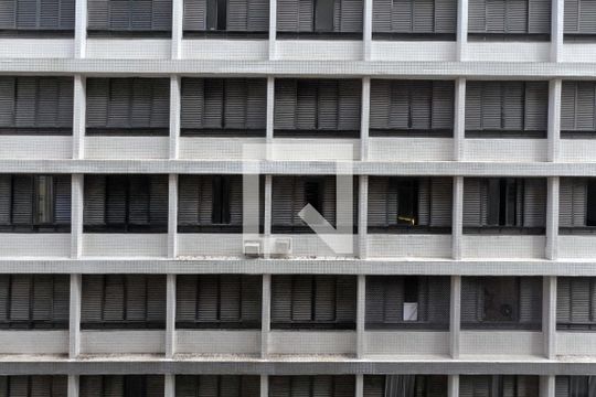 Cozinha - Vista de kitnet/studio para alugar com 1 quarto, 31m² em Gonzaga, Santos