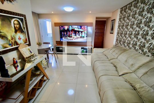 Sala de apartamento para alugar com 2 quartos, 90m² em Engenho Velho de Brotas, Salvador
