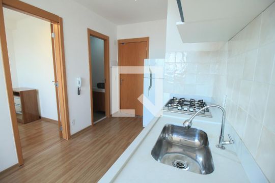 Cozinha de apartamento para alugar com 1 quarto, 24m² em Belenzinho, São Paulo