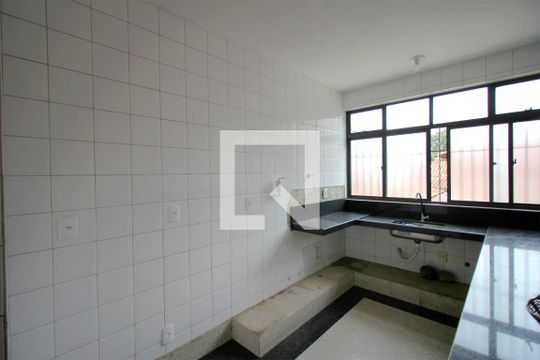 Cozinha de apartamento à venda com 5 quartos, 330m² em União, Belo Horizonte