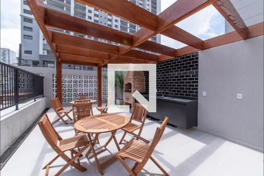 Área comum - Churrasqueira de apartamento para alugar com 2 quartos, 33m² em Ipiranga, São Paulo