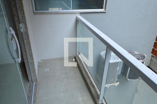 Varanda da Sala de apartamento à venda com 2 quartos, 66m² em Taquara, Rio de Janeiro
