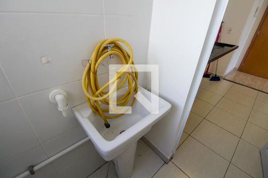 Área de Serviço de apartamento para alugar com 1 quarto, 47m² em Jardim Nove de Julho, São Paulo