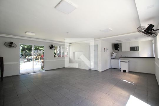 Salão de Festas de apartamento à venda com 2 quartos, 40m² em Gardênia Azul, Rio de Janeiro
