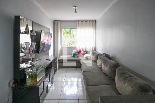 Sala de apartamento à venda com 3 quartos, 87m² em Jardim Patente, São Paulo