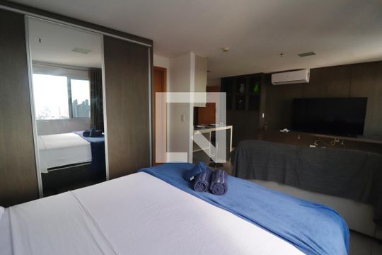 Quarto de kitnet/studio à venda com 1 quarto, 38m² em Jardim Goiás, Goiânia