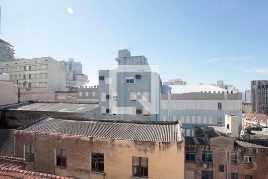 Sala Vista de apartamento para alugar com 1 quarto, 53m² em Centro Histórico, Porto Alegre