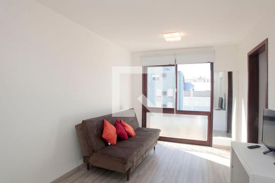 Sala de apartamento para alugar com 1 quarto, 53m² em Centro Histórico, Porto Alegre