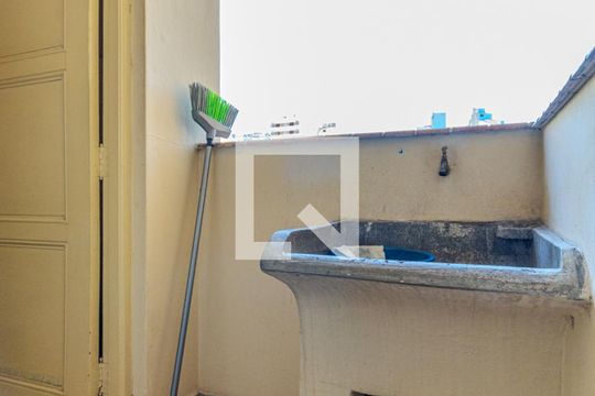 Área de Serviço de apartamento à venda com 1 quarto, 50m² em Santa Cecilia, São Paulo