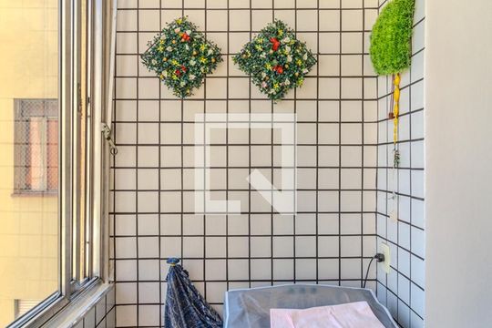 Varanda de apartamento à venda com 1 quarto, 50m² em Santa Cecilia, São Paulo