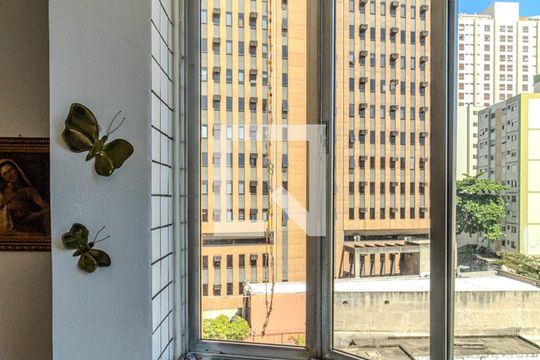 Varanda de apartamento à venda com 1 quarto, 50m² em Santa Cecilia, São Paulo