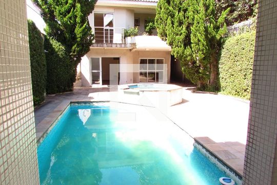 Área comum - Piscina de casa à venda com 4 quartos, 350m² em Jardim Leonor, São Paulo