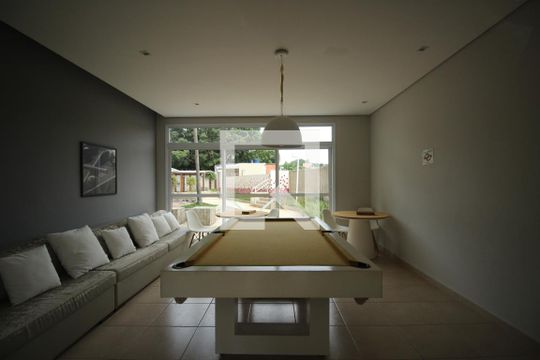 Área comum - Salão de festas de apartamento à venda com 1 quarto, 46m² em Fazenda Morumbi, São Paulo