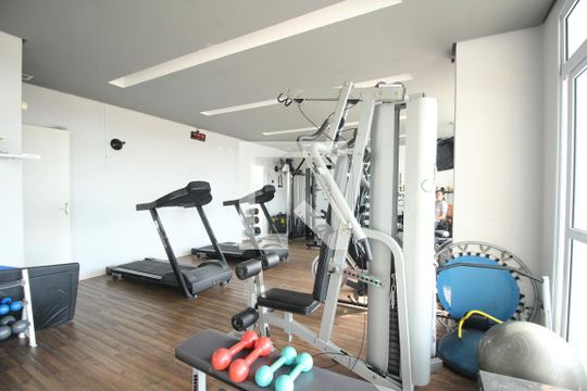 Área comum - Academia de apartamento à venda com 1 quarto, 46m² em Fazenda Morumbi, São Paulo